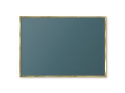 Quadro magnético de parede azul marinho vibrante para quarto Espelharte (100x70 cm)