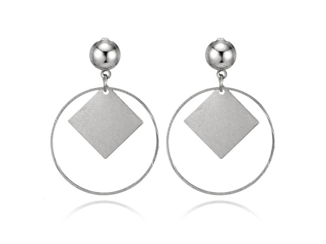 Brincos Estilo Moderno Acessório Feminino