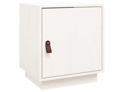 Bedside Cabinet, Bedside Cabinets Vidaxl Branco Madeira De Pinho (n/a)