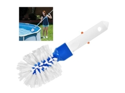 Escova Angular AQUAFORGE para piscina paredes fundo degraus e azulejos uso manual em spas lagos fontes e banheiras