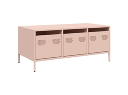 Coffee Table, Coffee Tables Vidaxl Cor-de-rosa Aço (n/a)