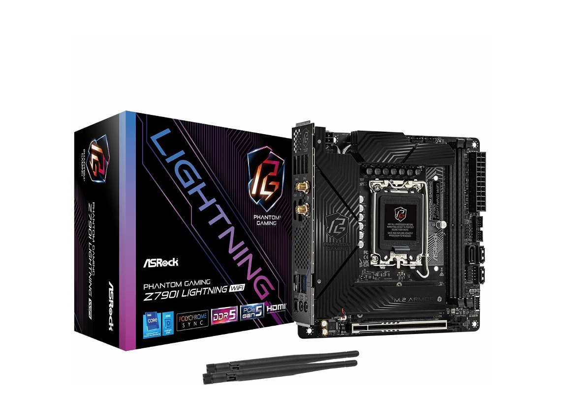 Placa Mãe ASROCK Z790I LIGHTNING WIFI (LGA 1700 - INTEL Z790)