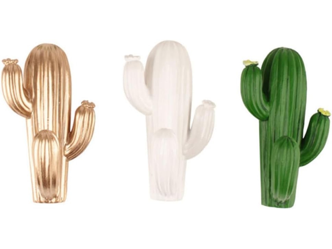 Conjunto De 3 Ganchos De Parede, Em Resina Para Objetos, Funcional