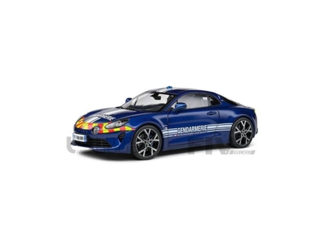 Carro Miniatura Colecionável SOLIDO 1/18 Alpine A110 Gendarmerie 2023 Azul 1801628