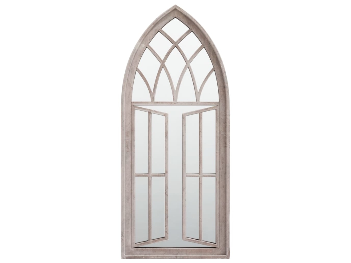 Garden Mirror, Garden Mirrors Vidaxl Creme Ferro (70 X 30 Cm)