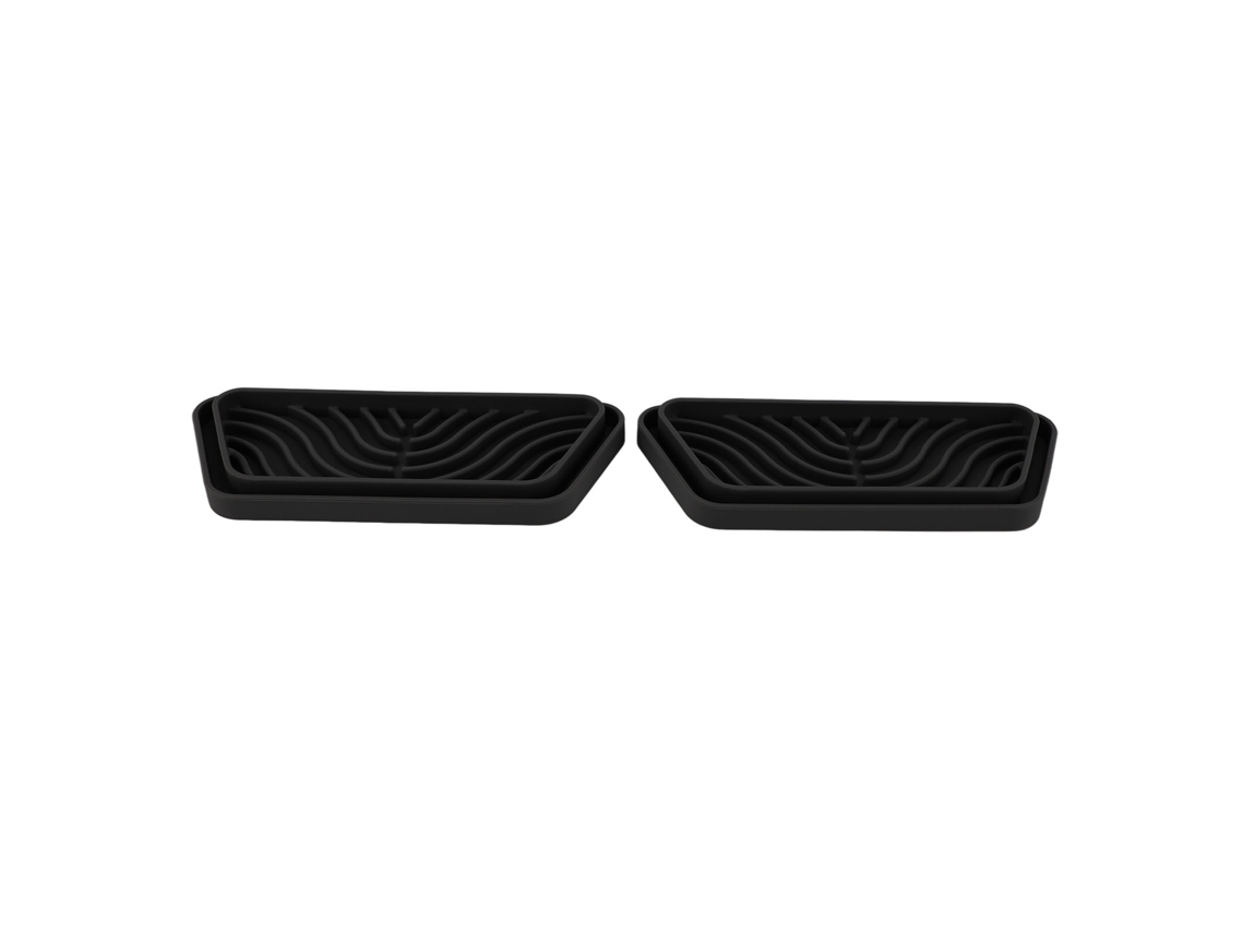 Bandeja Coletora de Gotejamento de Água Silicone para Refrigerador Samsung Primerox Preto