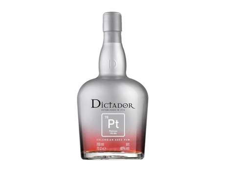 Rum DICTADOR Platinum (0.7 L - 1 Unidade)