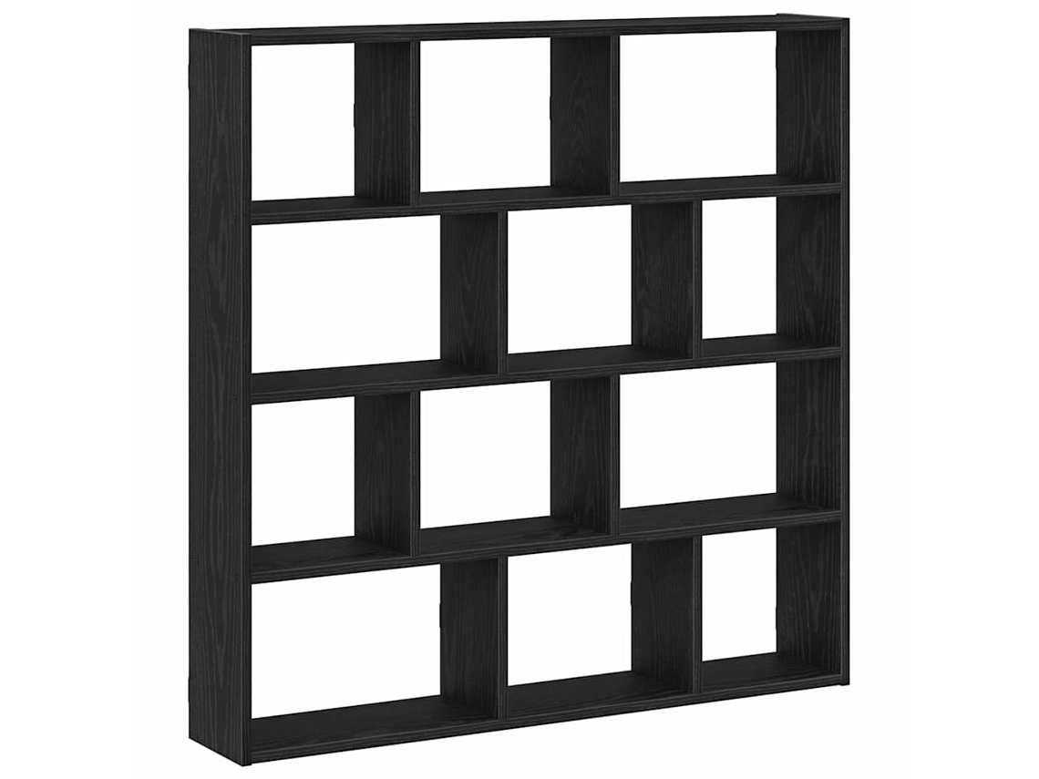 Wall Cube Shelf, Wall Cube Shelves Vidaxl Preto Madeira Processada (n/a)