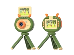 Mini Câmera Infantil 4800W HD Pixels 24 Polegadas Rotação 180 Graus Câmera com Tripé Yizhood