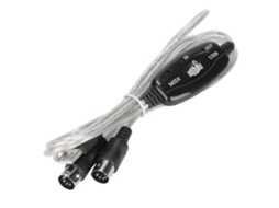 Lurelia Cabo Usb Midi 2,2 M, Interface Para Teclados, Pianos E Sintetizadores, Guitarra E Baixo