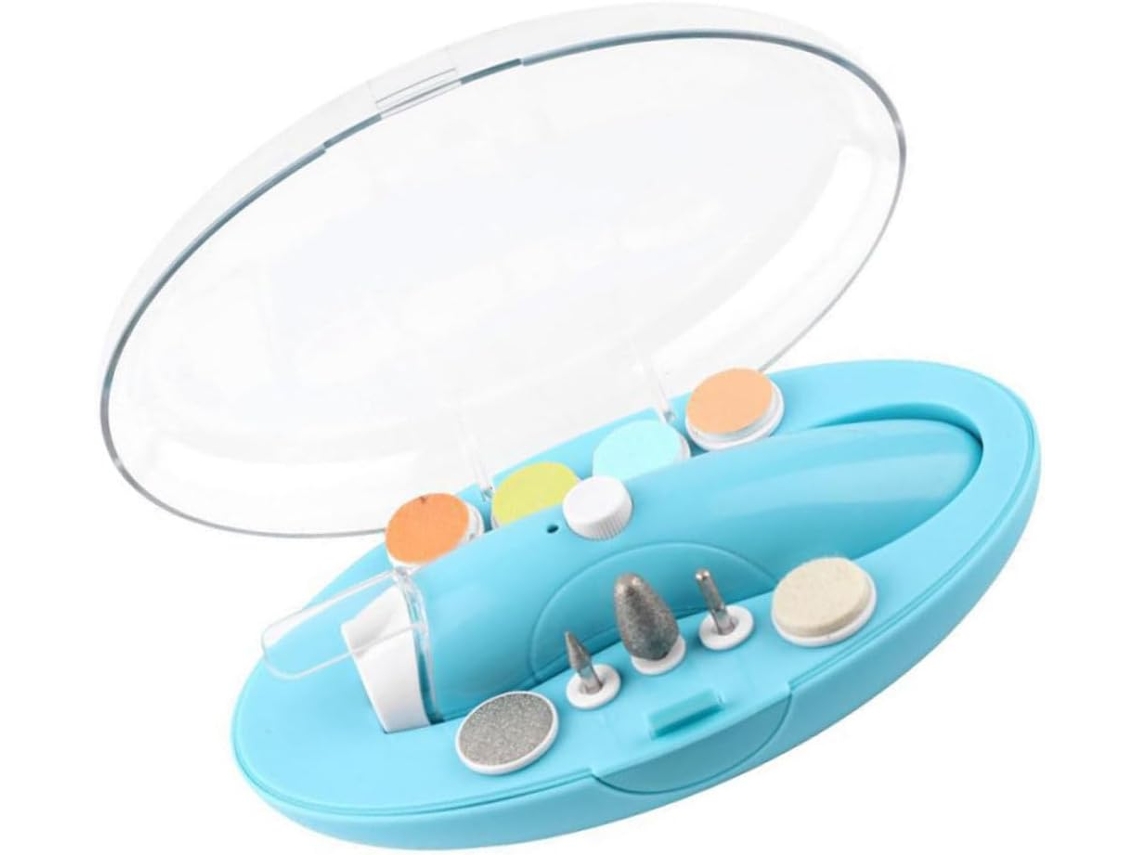 Kit Elétrico Para Cuidados Com As Unhas Com Lâmpada,