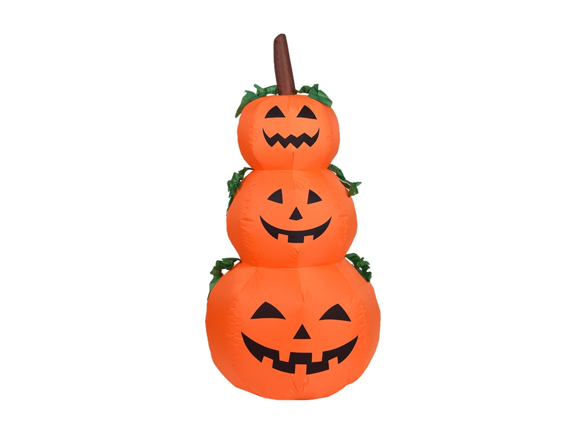 2026 decoraciones de Halloween Hinchables Calabaza Exterior Con Led de 3.9 Pies para Jardín Y Fiesta de Halloween