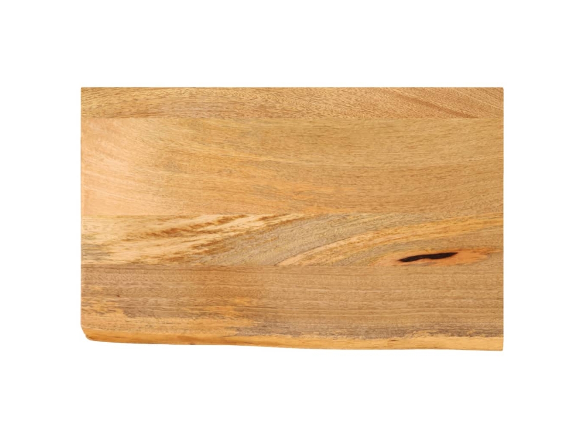 Vidaxl Tampo De Mesa C/ Borda Viva 50x30x2,5 Cm Mangueira Maciça