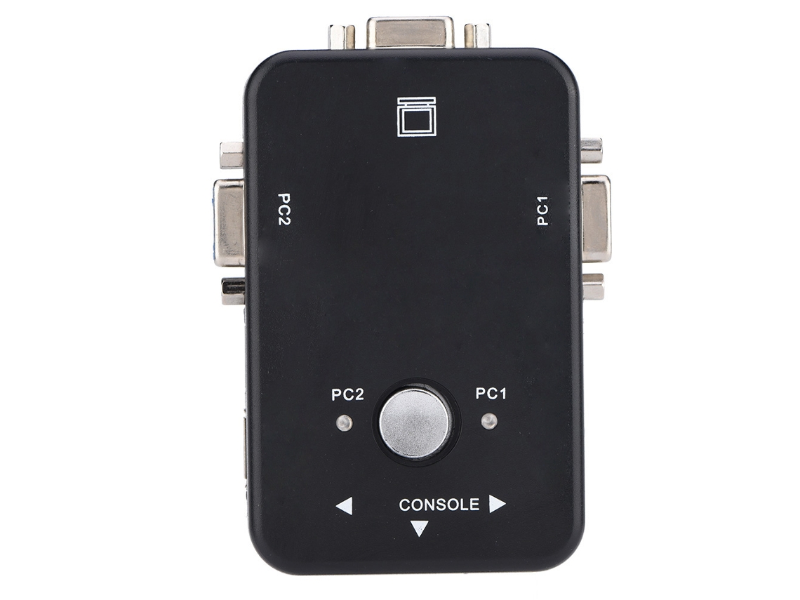 Conector Kvm Usb 2.0 (comutação Manual, Compartilhamento De Vídeo)