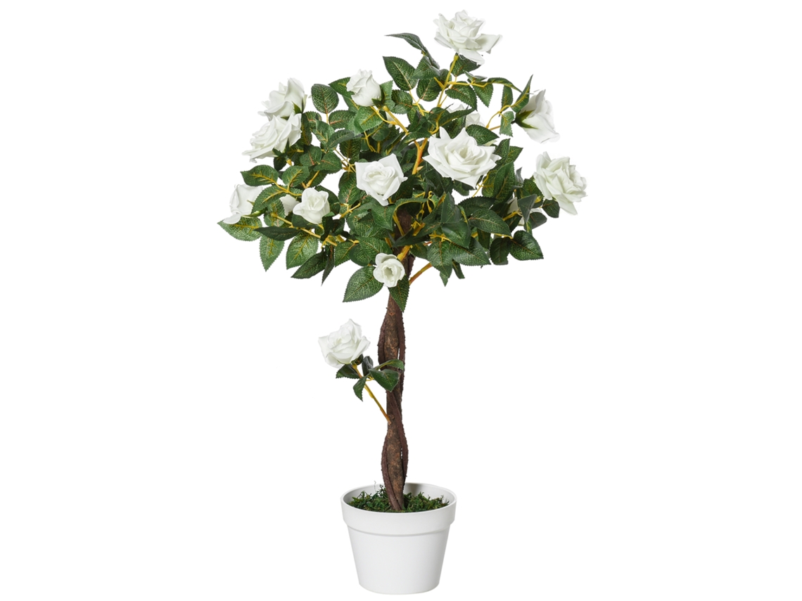 Kunstbaum, Planta Artificial Em Vaso De Cimento