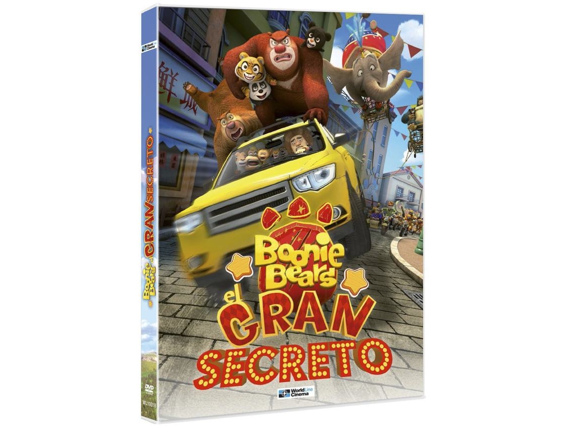 DVD Boonie Bears: The Big Top Secret / Boonie Bears Y El Gran Secreto (Edição em Espanhol)