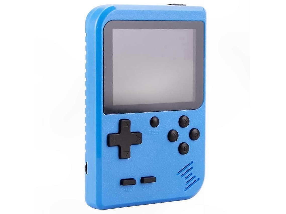 Console de Jogos Portátil Vintage Azul Retro Dispositivo Clássico Mini Sistema Jogo GOKOCO