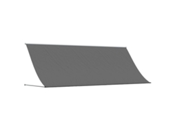 Retractable Awning, Retractable Awnings Vidaxl Antracite Tecido (400 X 150 Cm)