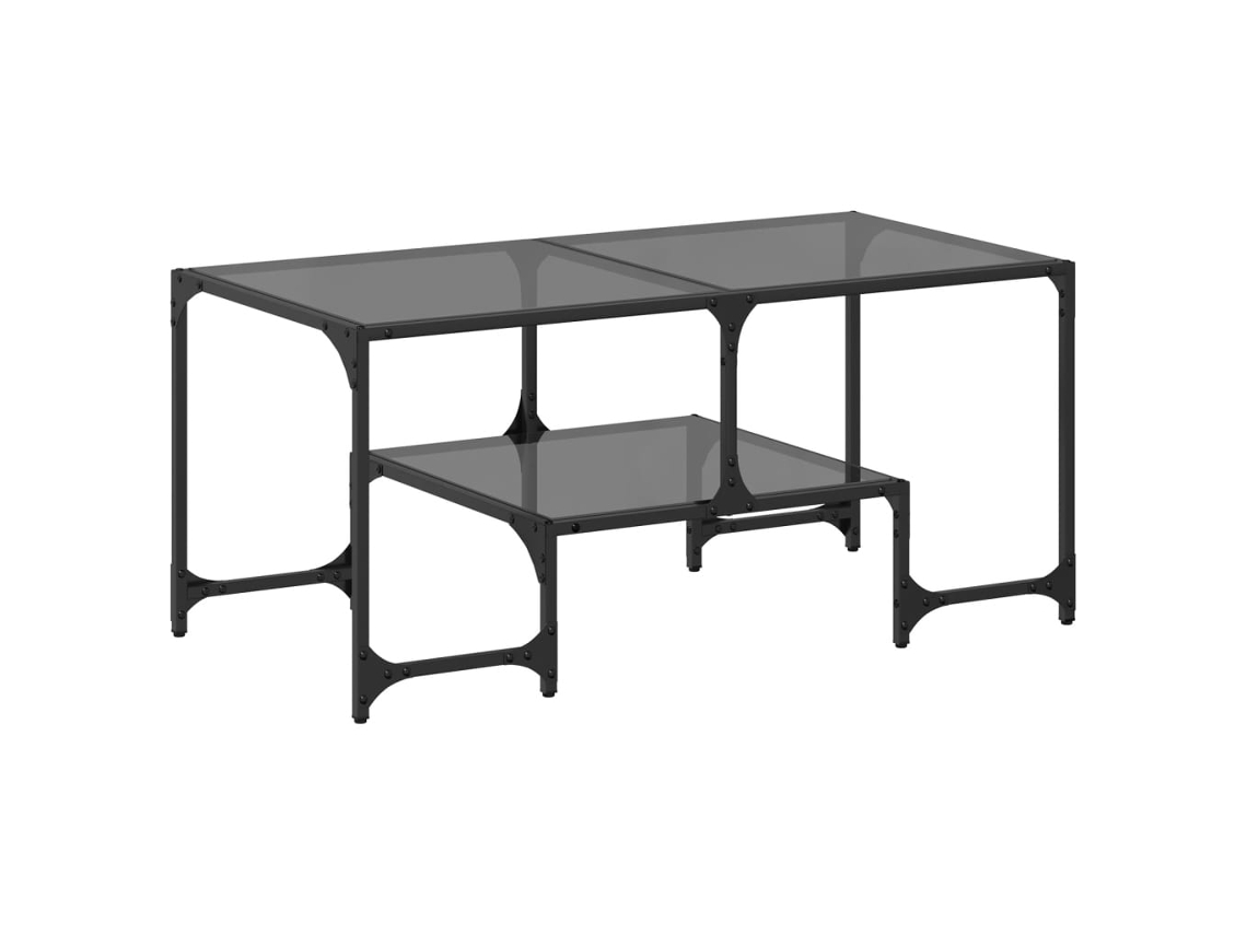 Coffee Table, Coffee Tables Vidaxl Preto Madeira Processada (n/a)
