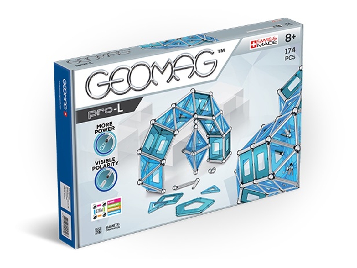 Jogo Magnético GEOMAG Pro-L 174 pcs