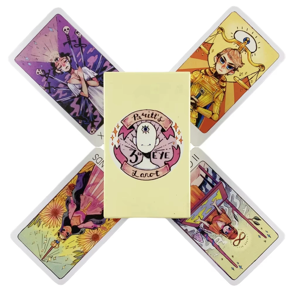 O Baralho De Tarot Do Terceiro Olho: Jogo De Tabuleiro Oráculo Para Festas