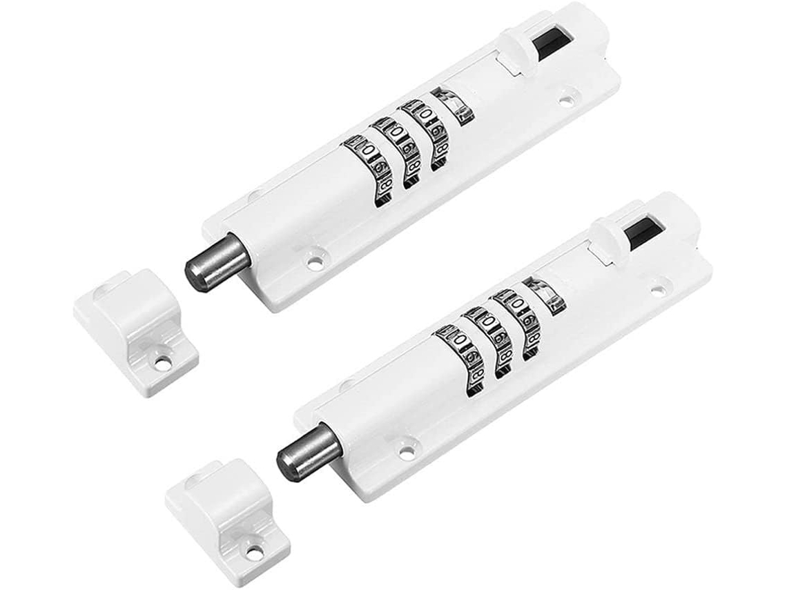 Fechadura De Porta Em Aço Inoxidável, Trinco De Porta, Ferrolho De Porta, Trinco De Porta Horizontal Deslizante Com