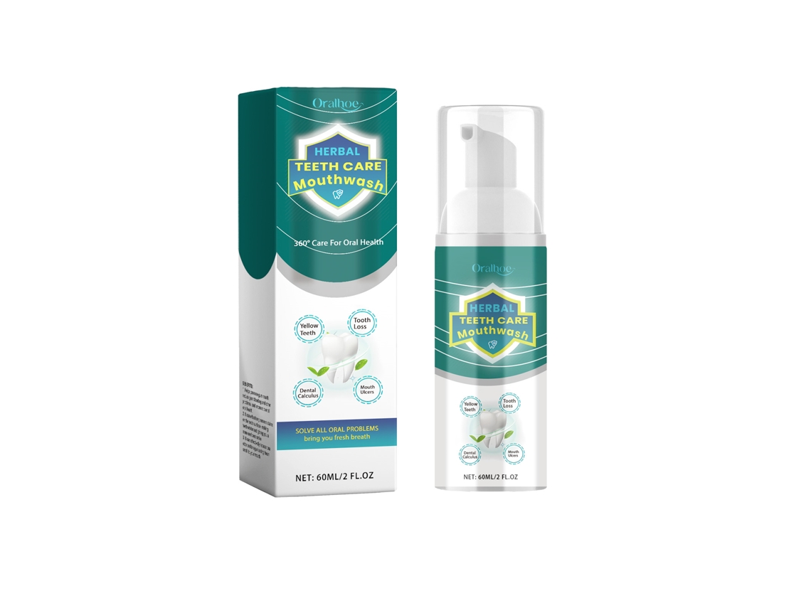 Mousse Clareamento Eficaz Dentes Limpeza