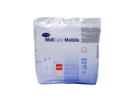Cueca Fralda Molicare Mobile Ideal Fit Extra Da Hartmann 14 Fraldas