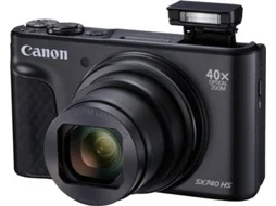 Máquina Fotográfica Bridge CANON PowerShot SX740 HS (Preto - 20.3 MP - ISO: 100 - ISO: 3200 - Zoom Ótico: 40x)