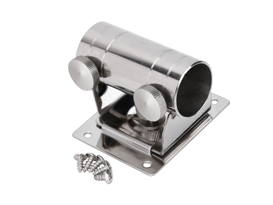 Suporte Ajustável de Para sol para Caixa de Pesca Aço Inox