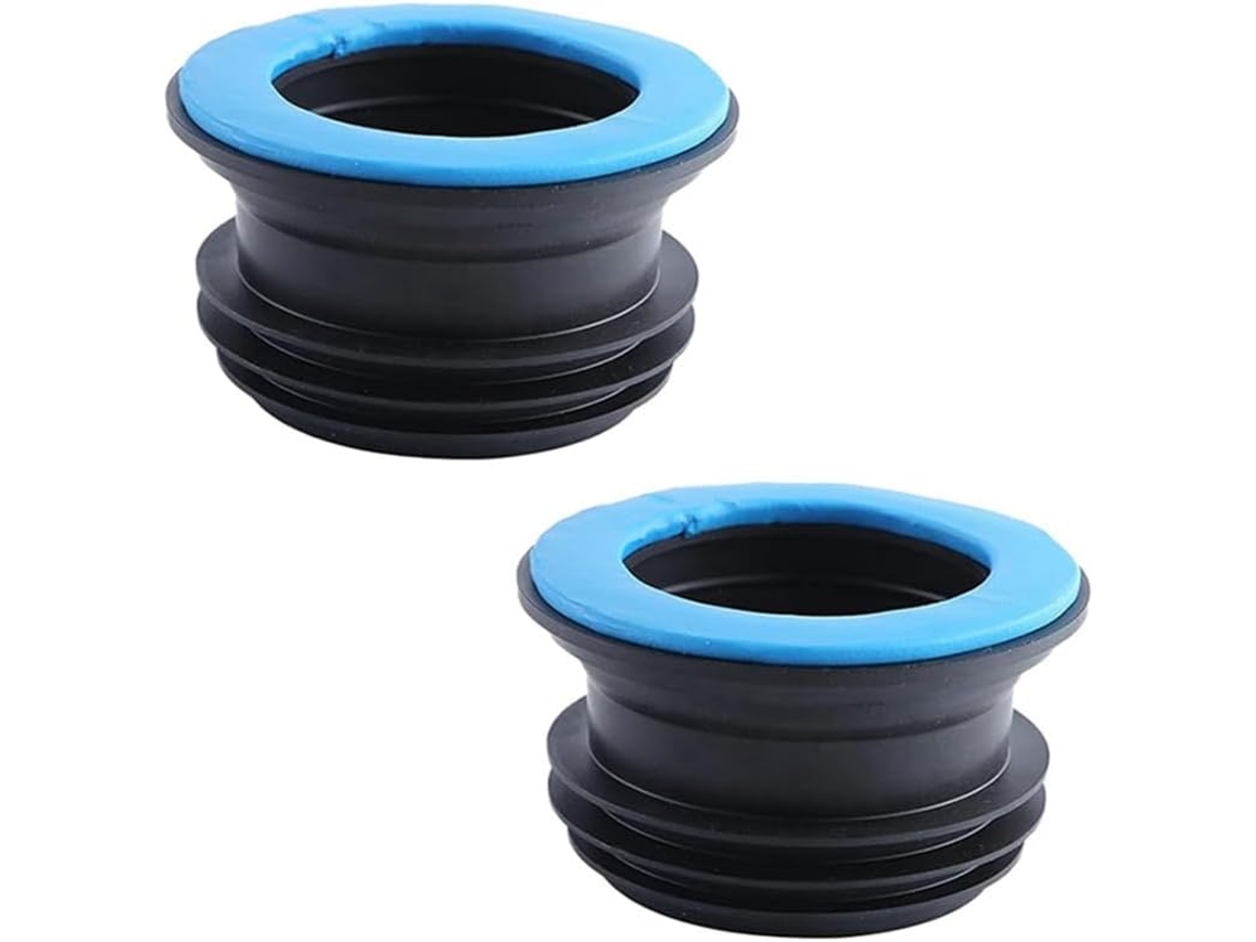 Conjunto De 2 Peças De Vedação Para Vaso Sanitário, Com Flange, À Prova De Odores, Tubo De Vedação I Gokoco