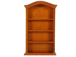Mali estante de Livros Miniatura em Madeira 1:12 para Casinha de Bonecas Decorativa Coleção