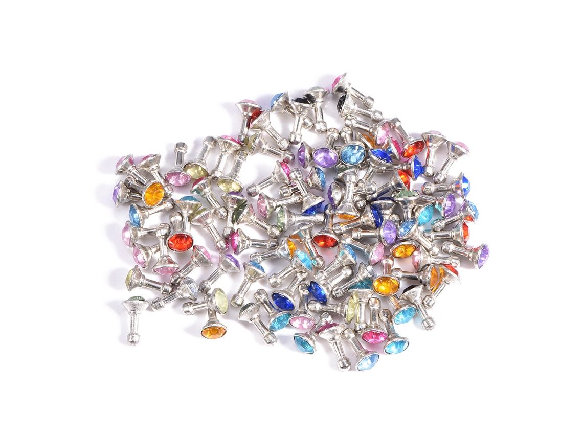Plug de Poeira Protetor com Strass Colorido LAXISCREED