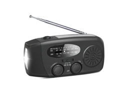 Rádio Emergência LAXISCREED Solar Manivela Lanterna