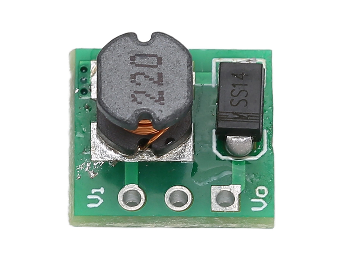 Módulo conversor boost DC 1.5V 1.8V 2.5V 3V 3.3V 3.7V 4.2V para 5V placa de elevação de tensão