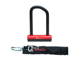 Dispositivo Anti-Roubo U com Corrente e Suporte Qloc