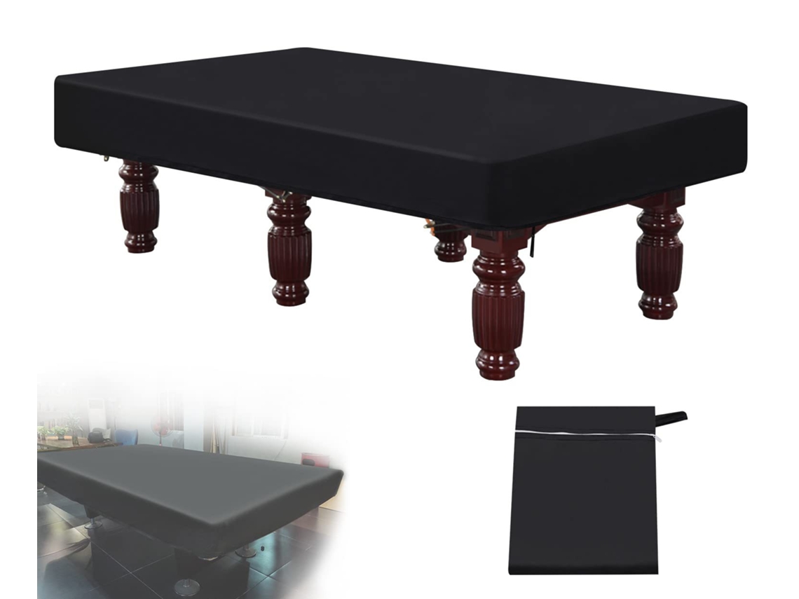 Capa de mesa Bilhar 7 Pés, impermeável e resistente, tecido 600D, 235 x 135 x 20 cm