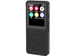 Reprodutor De Mp3 Hifi 5.4 Portátil Com Tela Lcd 2,4 Polegadas,
