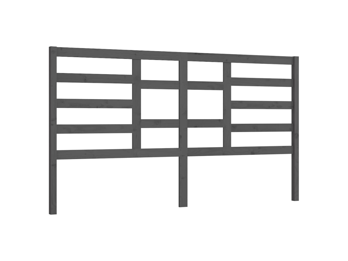 Bed Headboard, Bed Headboards Vidaxl Cinzeto Madeira De Pinho (206 X 104 Cm)