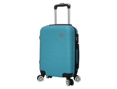 Mala De Cabine / Trolley 45cm 4r. Amovíveis Easyjet 35 Azul Metalizado Talent