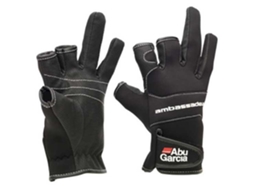 Luvas para Homem ABU GARCIA Neoprene Preto para Nautica (L)