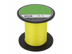 Linha de Pesca Trançada de 8 Fios 500m Amarela AQUAFORGE