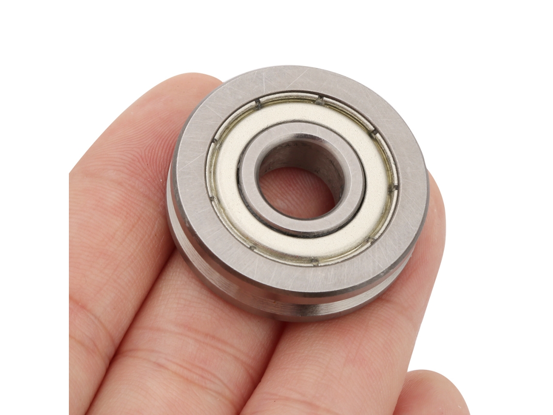 Laxiscreed Rolamento Guia De Esferas Em V-groove, Duplo, 10mm Interno, 30mm Externo Para Deslizamento Preciso