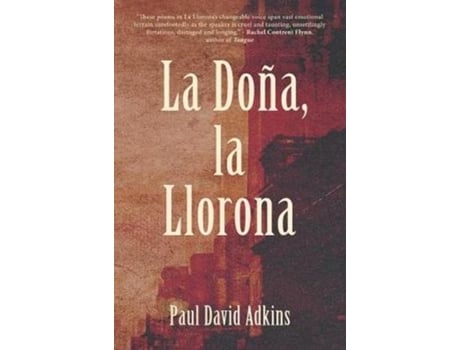 Livro La Dona, La Llorona De Paul David Adkins (inglês)