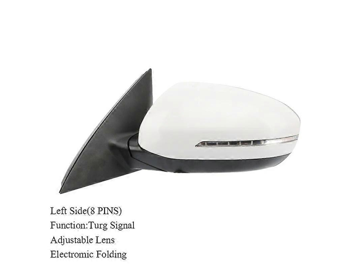 Espelho Retrovisor Externo Kia K5 Optima 2011 2015 Sinal Direção Dobrável Não Pintado