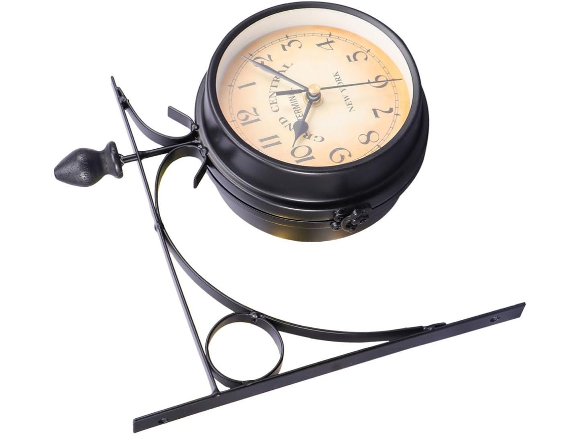 Reloj De Pared De Doble Cara, Doble Cara, Para Decoración Interior