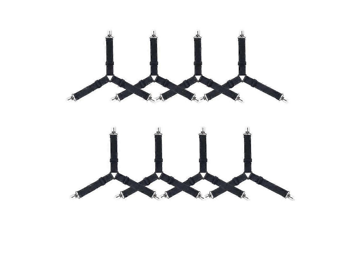 Conjunto De 8 Prendedores De Lençol Triangulares Para Cantos De Colchão. Aquaforge