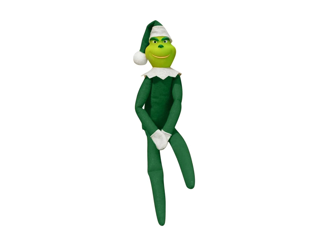 Guirlanda De Natal Led Laxiscreed De 16" Com Pins E Frutas Vermelhas Para Porta E Parede