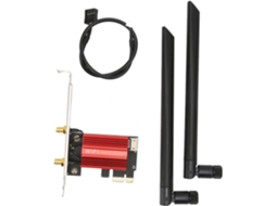 Placa De Rede Wifi 7260ac Pro 1200 Mbps 2,4 Ghz 5 Ghz Bluetooth Pcie Para Windows 7 8 10 11 Slowmoose