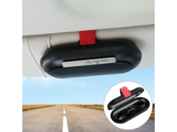 Estojo para Óculos de Carro, Viseira Solar Retrátil AQUAFORGE